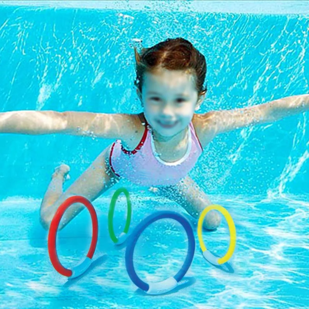 

Training Equipment Swimming Ring Diving Dive Rings Pool Toy For Kids Toys
