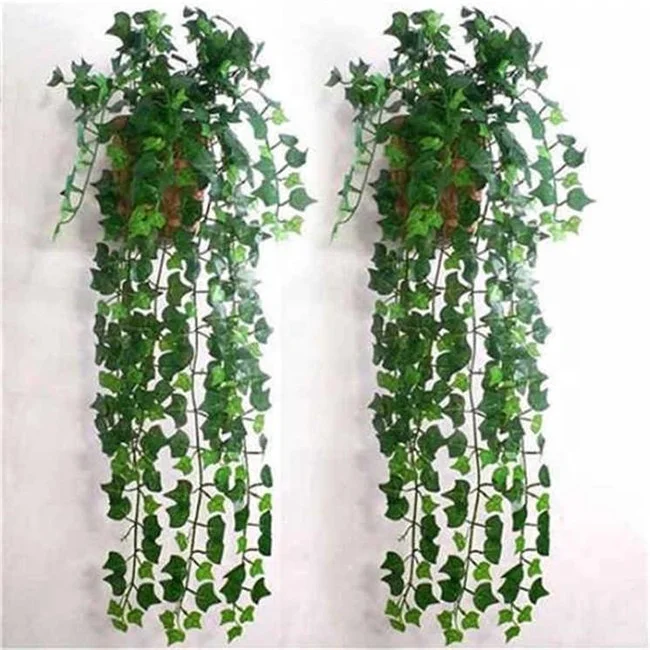 

Ivy Leaf Garland Plants Home Room Decoration DIY Wall Decor Artificial Vine Foliage