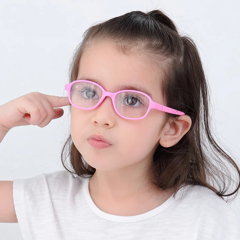 

Children Colorful Cute Optical Frames Ready Made Wholesale Comfortable Silica Gel Eyeglass Frames Kids String Optical Frame