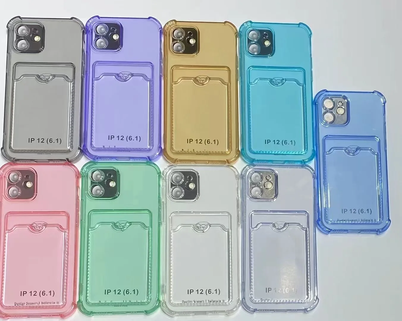 

For apple iphone 12 12 pro/12 max/12 pro max TPU mobile phone clear case shockproof CASE2110