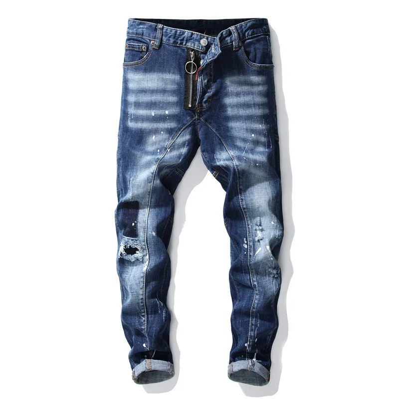 

DQ2S men's jeans versatile high grade trendy men's jeans