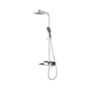 Japanese eco friendly sanitary ware sets thermostatic wall mounted bath rain shower