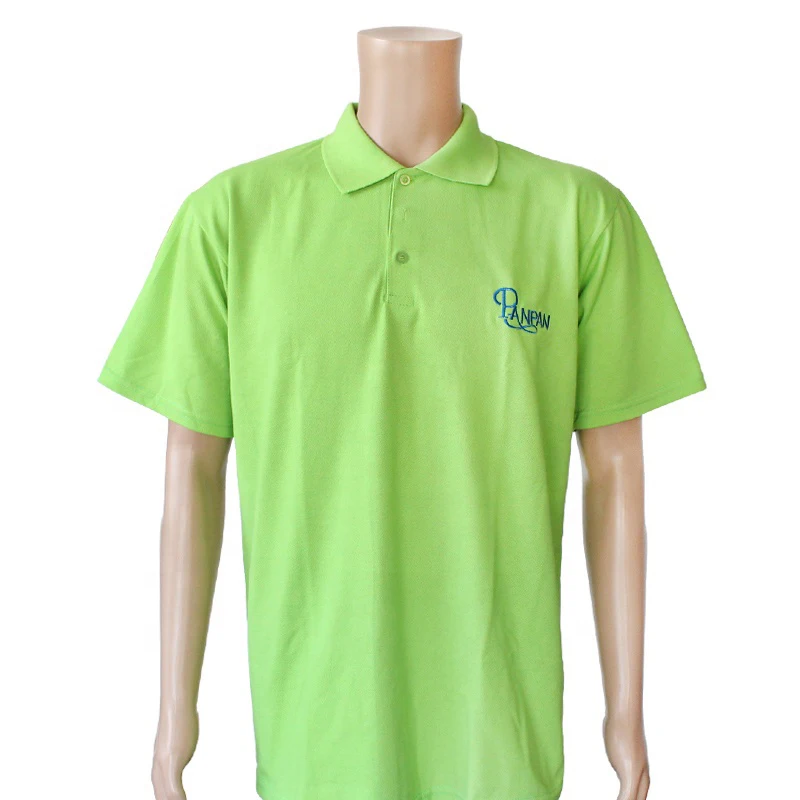 

eco friendly breathable dri fit polo t shirt, Light green
