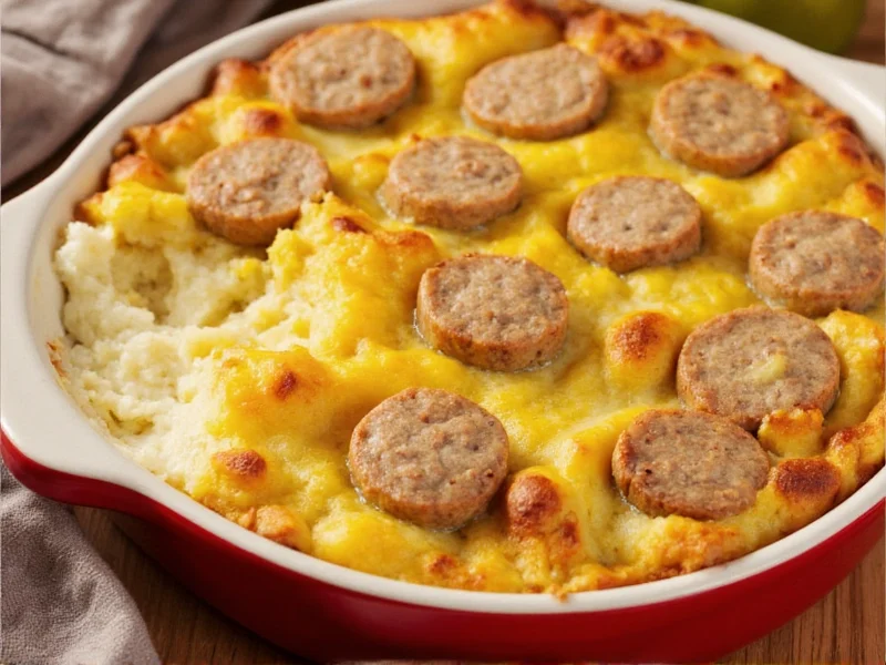 sausage egg and potato casserole