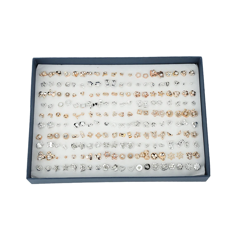 2020 מכירה לוהטת פשוט סימולציה זהב מצופה חמוד פלסטיק קריקטורה תכשיטי עגיל עם תיבת אריזה