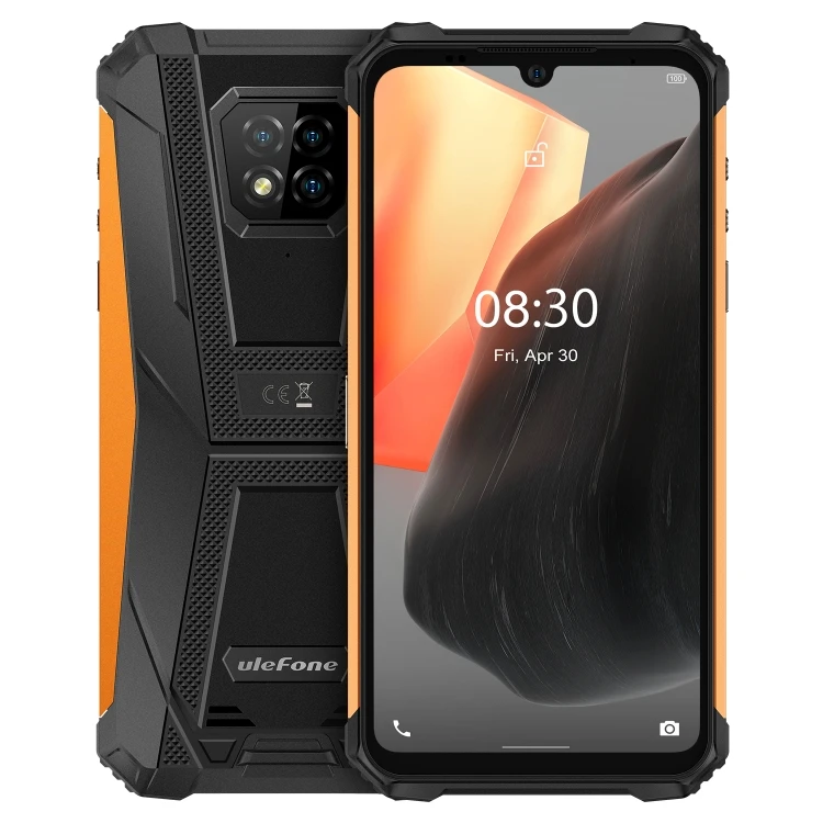 

Original Ulefone Armor 8 Pro Rugged Phone 8GB+128GB Face ID 6.1 inch Android 11 MTK Helio P60 Octa Core Cell Phones Smartphones