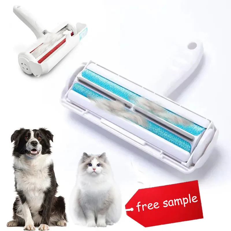 

Hot Selling Self Cleaning Reusable Dog Cat Hair Remover Lint Roller Pet Hair Remover Roller