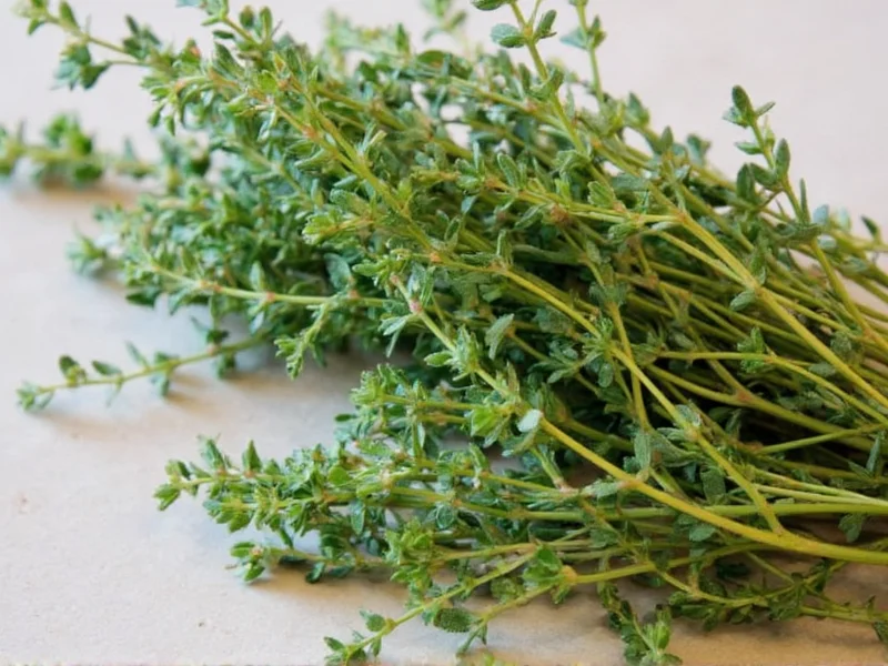 Fresh to Dry Thyme Ratio: The 3:1 Conversion Guide