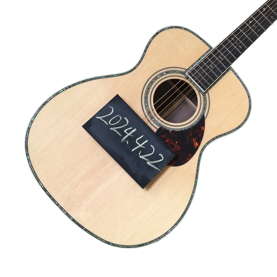 Wholesale Standard 41-Inch Top Solid Spruce Acoustic Guitar with EQ Om42 NO EQ