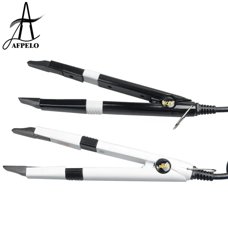 

JR-628 Mini Hair Connector Fusion Iron Hair Extension Accessories, Black, white