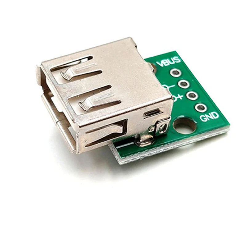 

Type A Female USB To DIP 2.54MM PCB Board Adapter Converter Connector USB-03 4 Pin 2.0 Socket