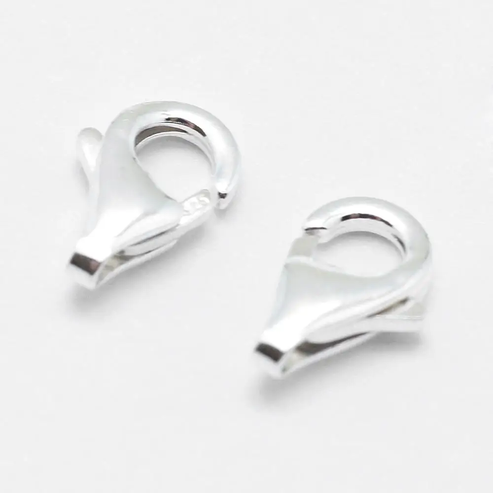

Pandahall 8 mm 925 Sterling Silver Small Lobster Clasps