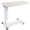 SKH202 Height Adjustable Hospital Moving Bedside Overbed Table For Patient