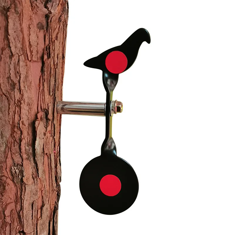 

Outdoor hunting and shooting slingshot target portable anti inserting tree target metal shooting target shooting training