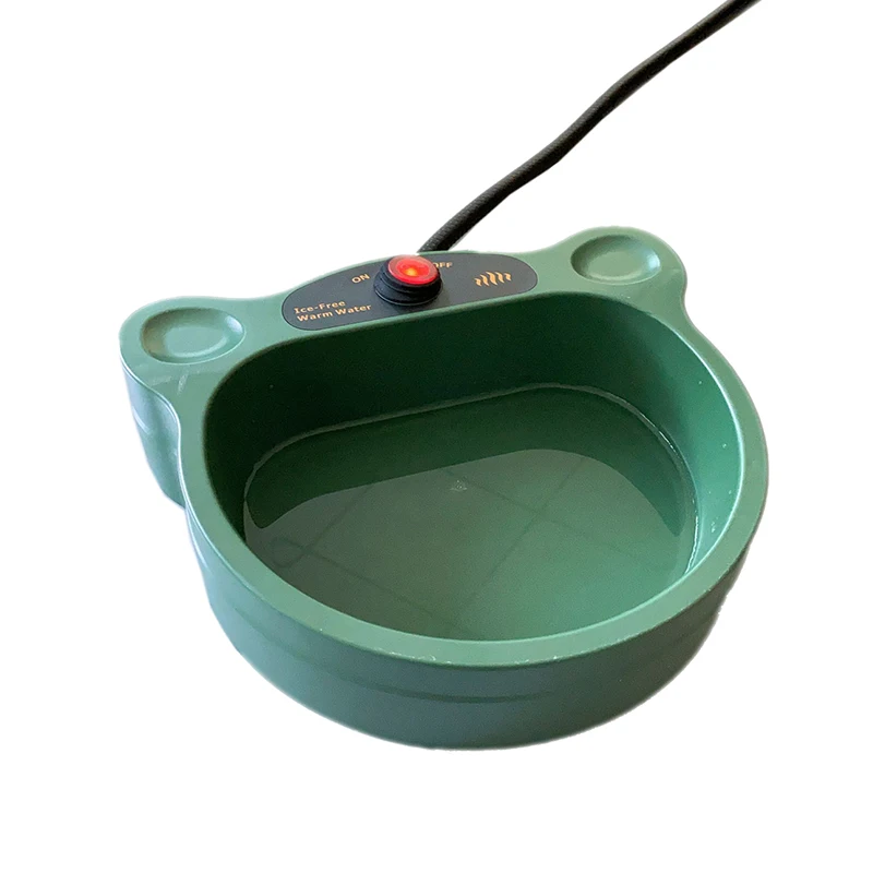 
2020 New Winter Heated Warm Pet Water Bowl for Dog Cat Chicken Squirrels 