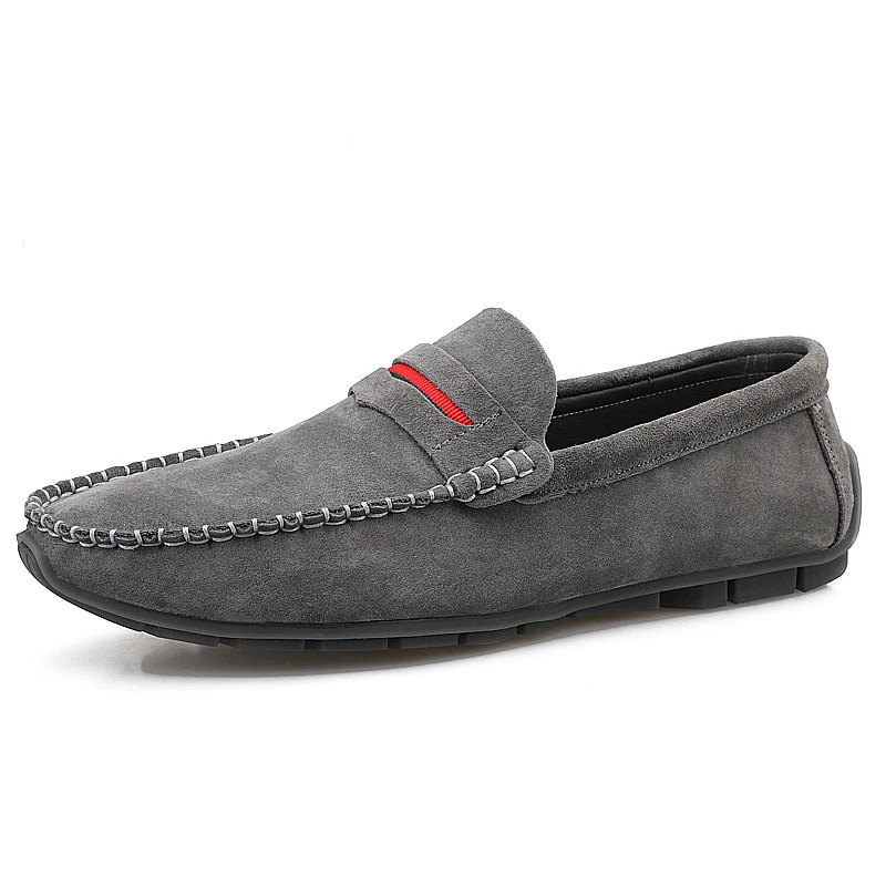 

China manufacturer Wholesale Slip-On Loafers For Men Casual Shoes, Grey beige black blue