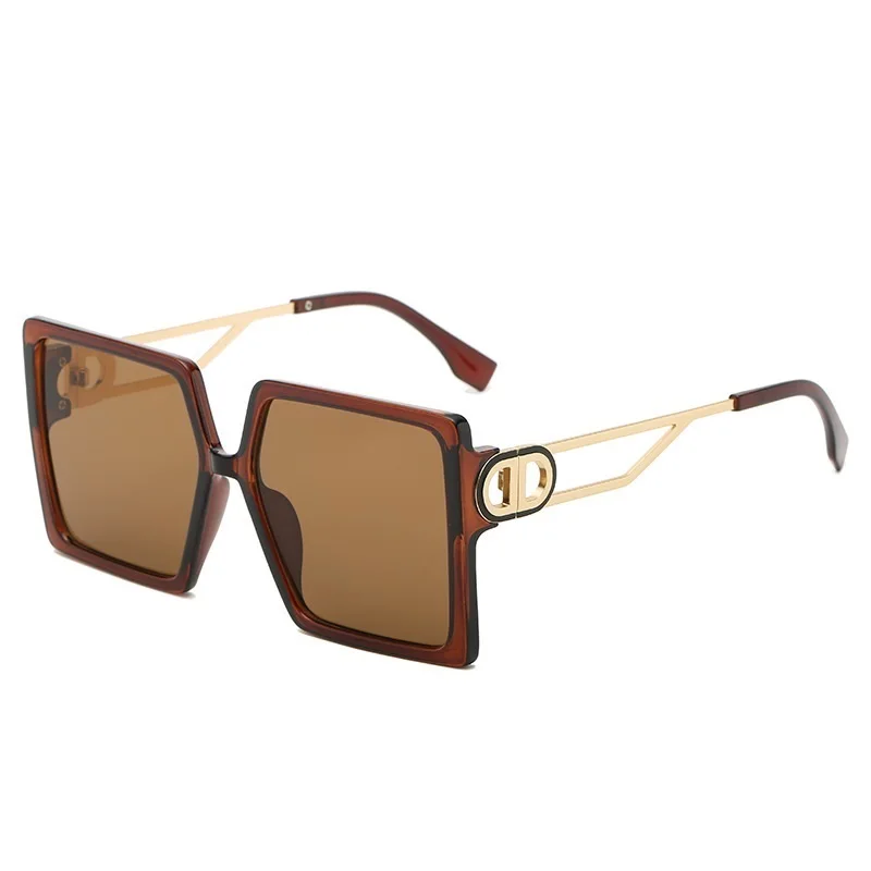 

New personality big frame sunglasses women trendy luxury sunglasses 2021