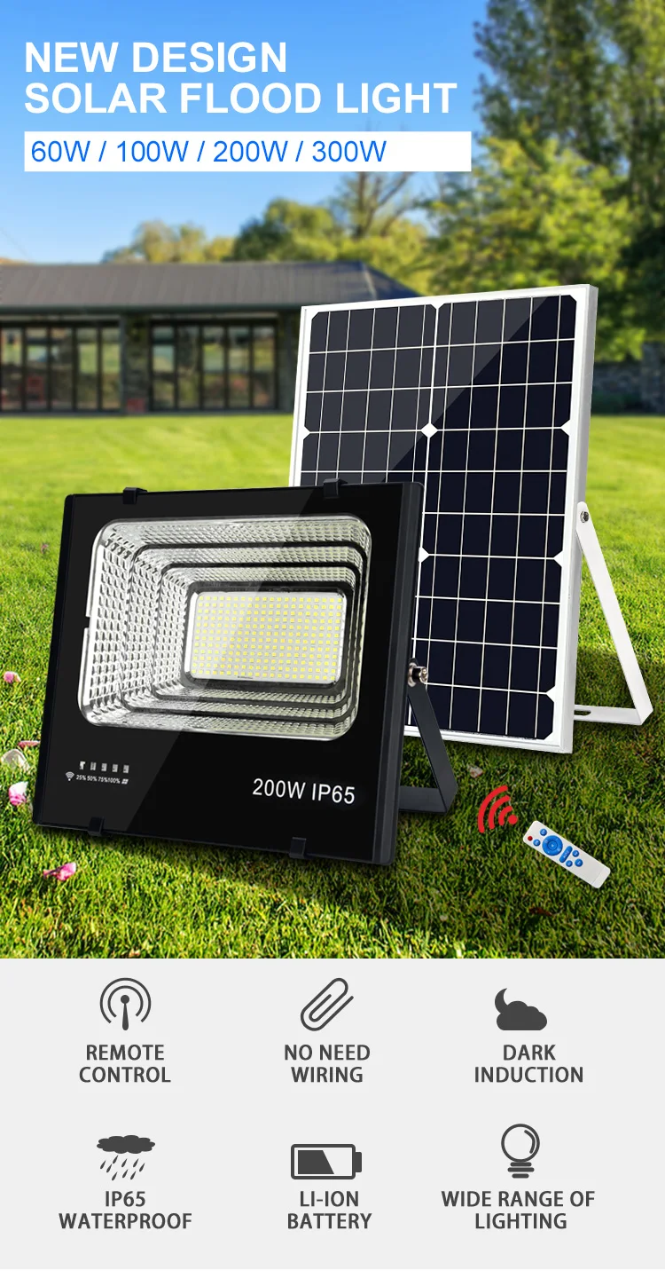 powerful solar flood lights