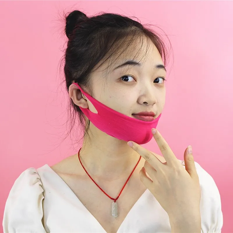 

Wholesale Lifting Mask Review Band V Line Face, White or pink