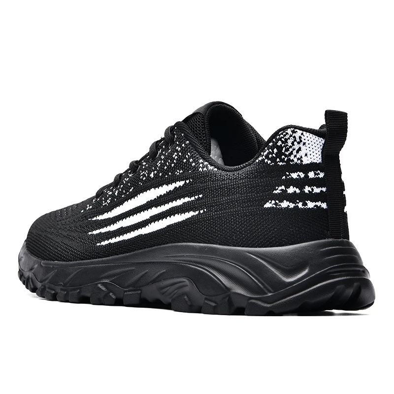 

2021 Summer Fashion Lightweight Flying Woven Breathable Sports Men's Casual Shoes