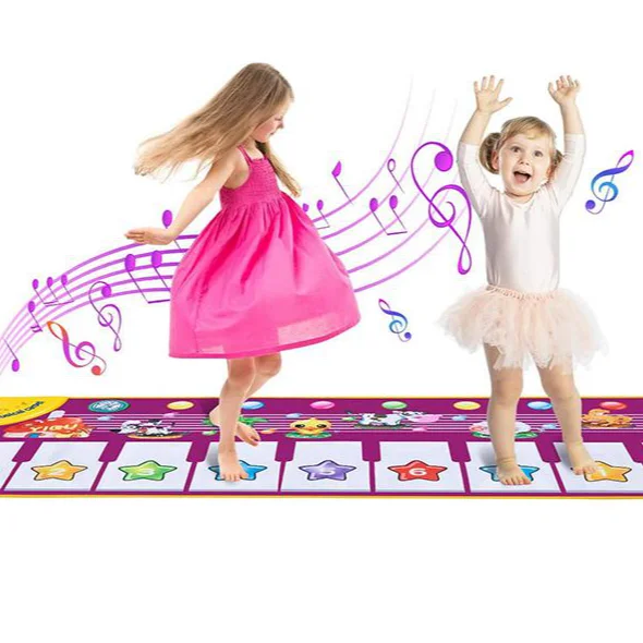 

Portable Dancing Mat Kids Piano Music Play Mat Baby' Gift Choice