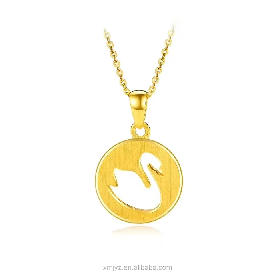 

HD0272 New Products Imitation Gold Women's Pendant Japanese And Korean Fashion Elegant Swan Necklace