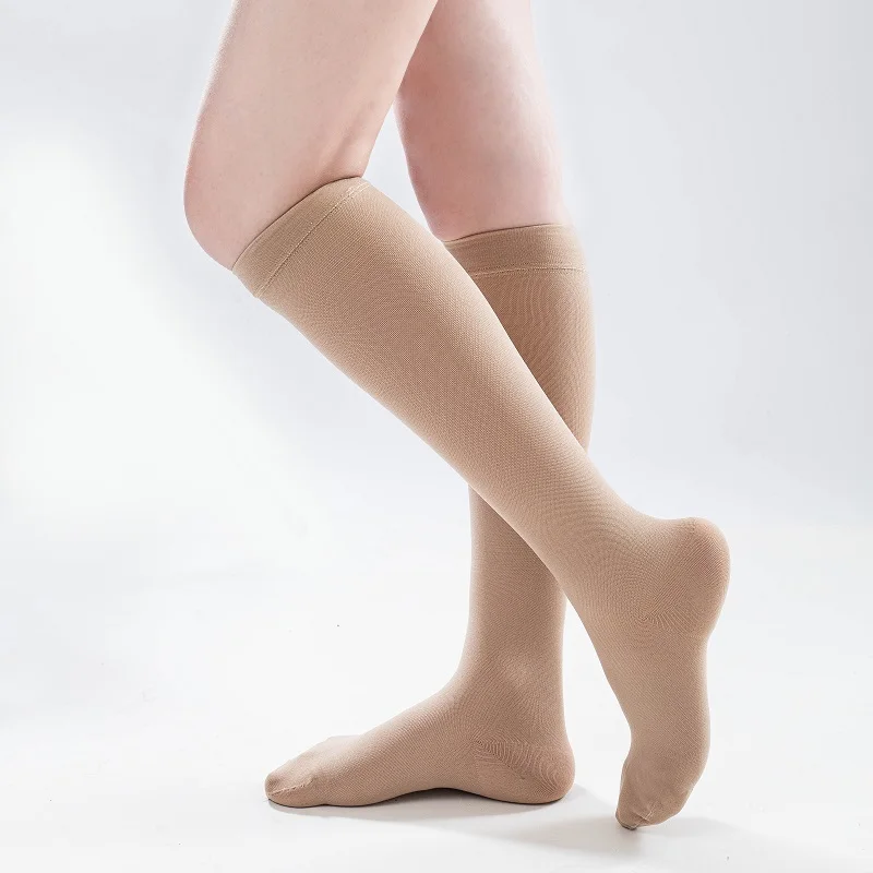 

China Wholesale Medical Compression Socks Stockings for nurse and varicose veins, Custom color