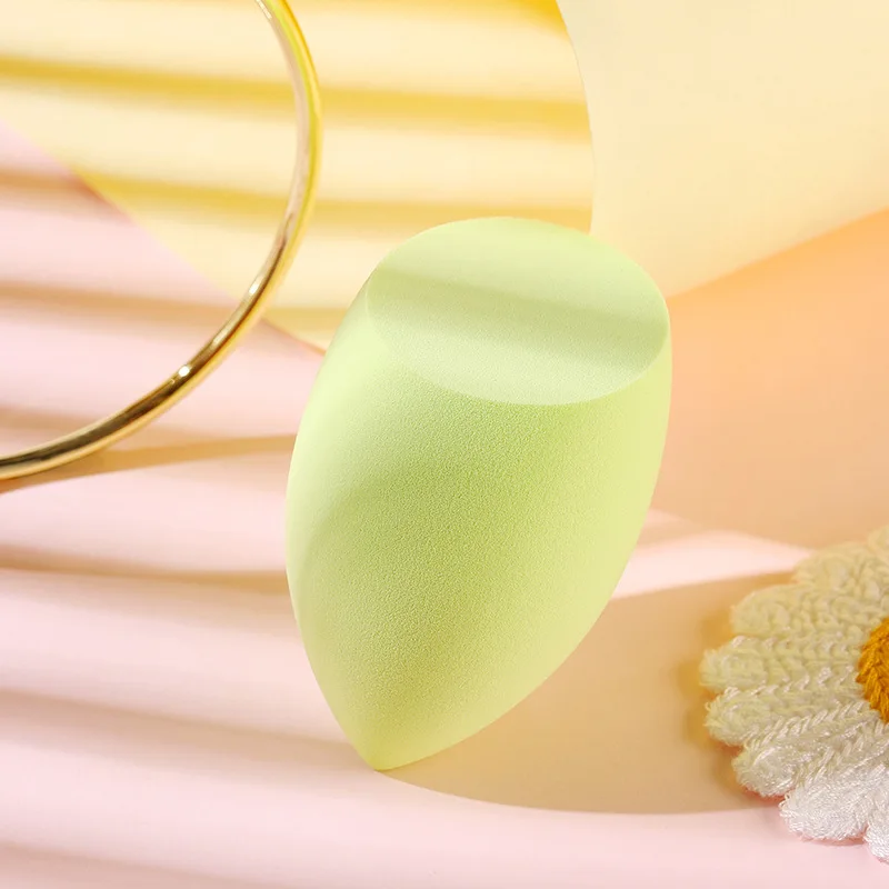 

A2 Beauty Egg Olive Cut Oblique 1 Piece Latex-free Hydrophilic Pu Waterdrop Side Diagonal Cut Beauty Egg, Multicolor