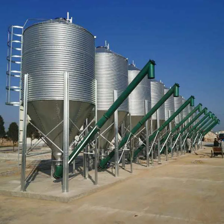 Small Capacity Silo 20 Tons 30 Tons 50 Tons Grain Silo Cattle Feed