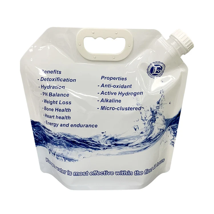 

2020 wholesale reusable personalized folding custom plastic 5 liter kangen water bottle, Up to 11 colour or no printed gravure printing