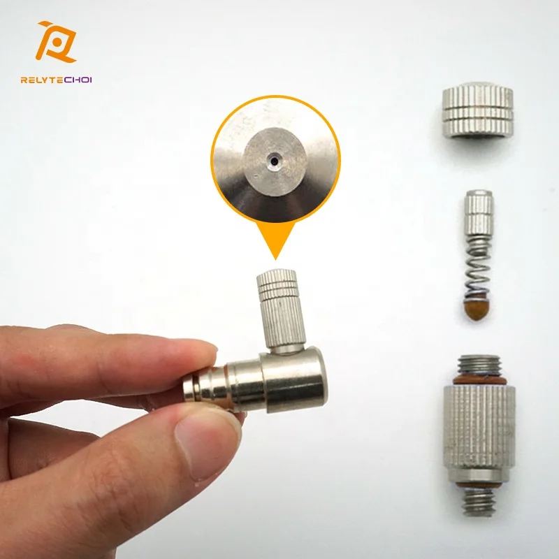

Factory Sale Stainless Steel 50 Micron Double Atomise Nozzle For Humidification