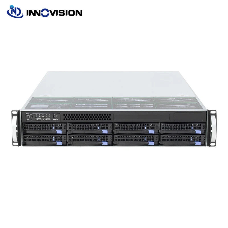 

Factory Direct Sale 2U 8 HDD bays storage server with i3 i5 i7 or E3 cpu,max 64Gb memory