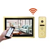 Morningtech ip doorbell home security WIFI video door phone support multi-unit video intercom system with night vision