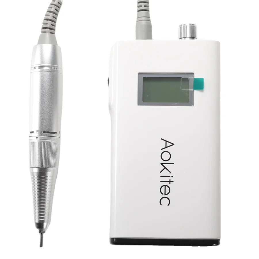 

Super cost-effective Light Material 30000rpm Rechargeable Cordless Portable Nail Drill, White