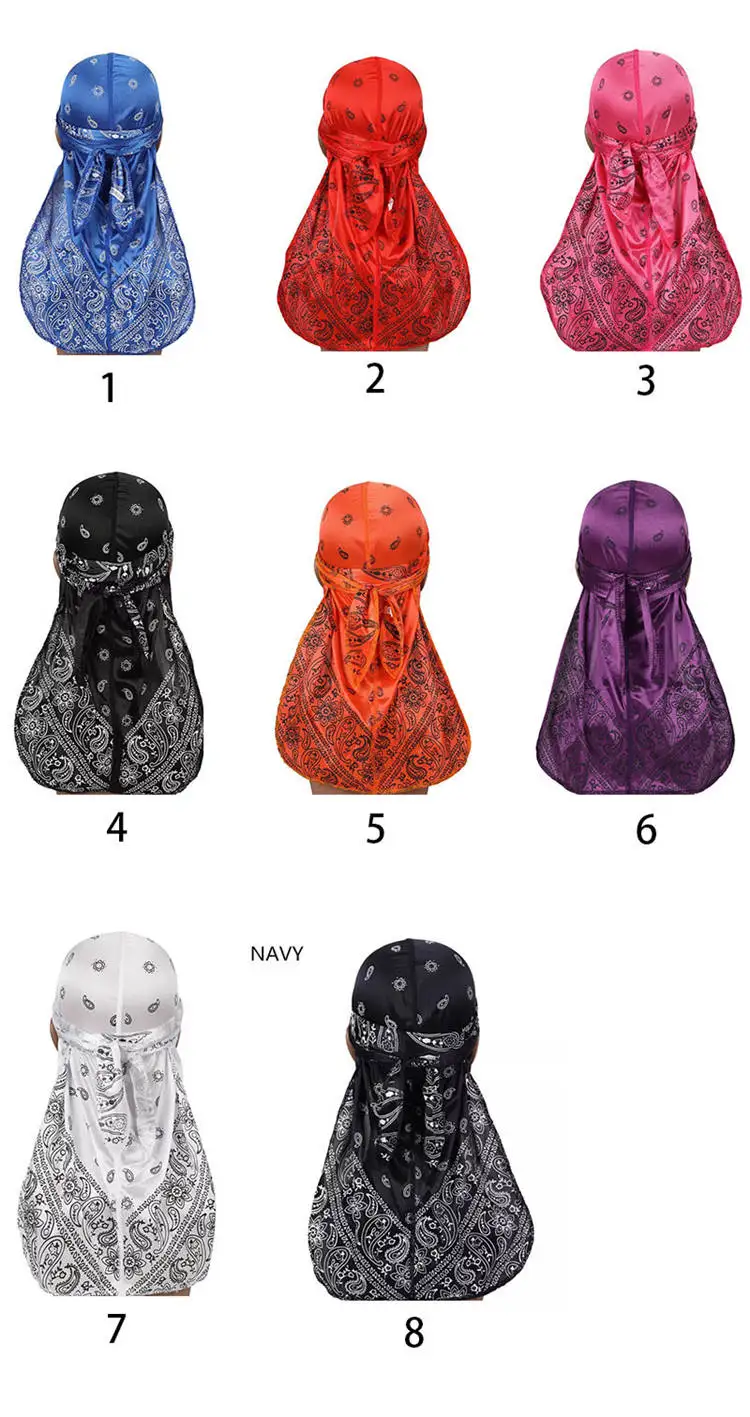 Low Moq Wholesale Silky Satin Silk Durags Velvet Durag For Men - Buy Durags For Men,Velvet Durag ...