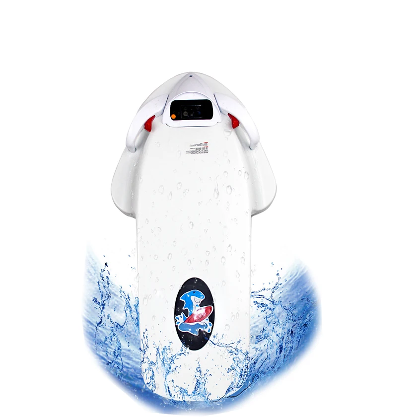 

Powerful Sea Surfing surfboard eps cheap minimum price jet board electric surfboard For Adult, White and orange