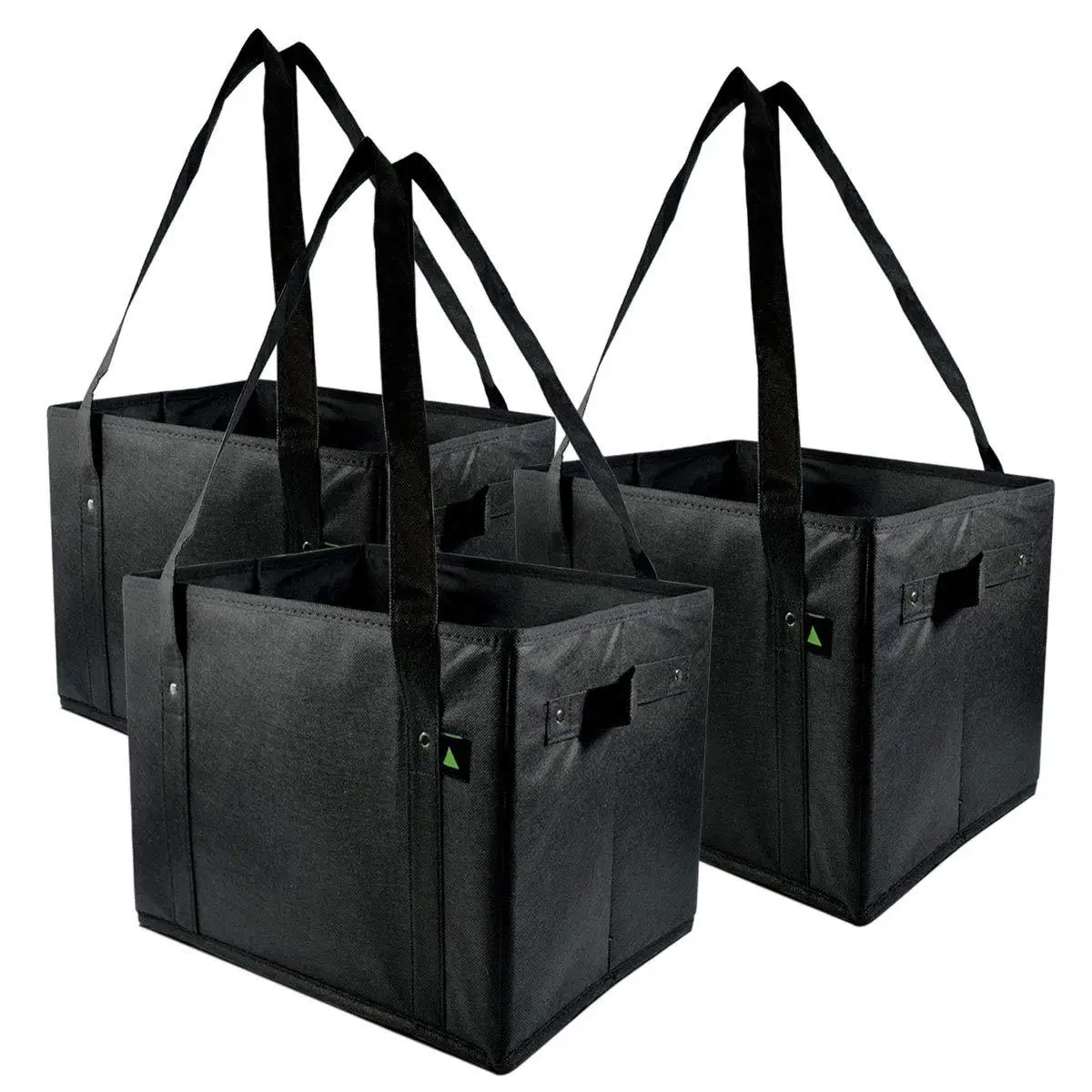 reusable grocery shopping box bags heavy duty tote bag large