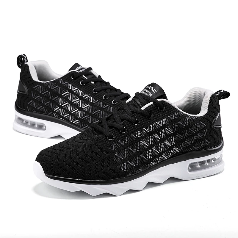 

2021 Summer new breathable deodorant cushion running shoes men's casual travel shoes for men