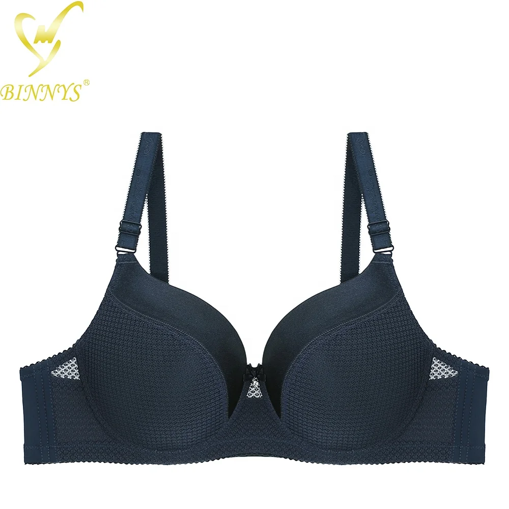 

BINNYS best plus size bra brands breathable full cup thin D cup plus size bras for fat women