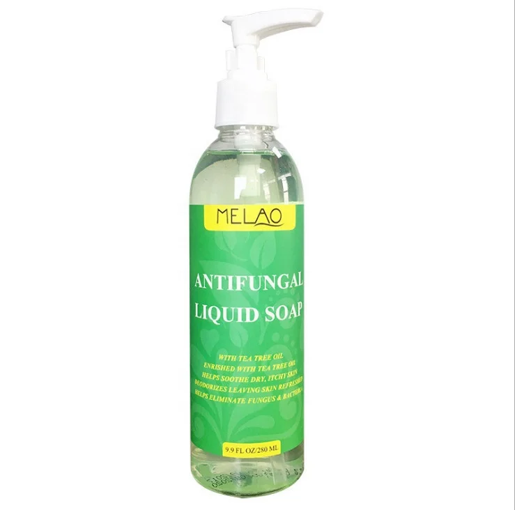 

Hot-Sale 2020 Tea Tree Oil Body Hand Wash Liquid Soaps With Organic Coconut Palm Hemp Seed Jojoba Extract Vitamin E Citric Acid