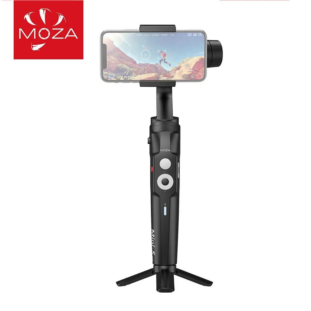 

Moza Mini-S 3-Axis Gimbal Smartphone Gimbal Handheld Vlog Stabilizer for iPhone Huawei P30 VS ZHIYUN Smooth 4 stabilisateur