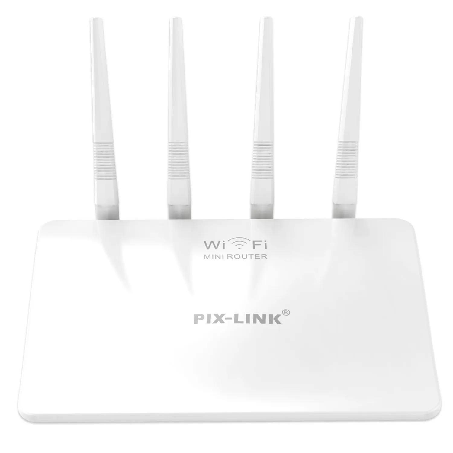 

4C 2.4Ghz Smart Mini Repeater 4 Antennas 802.11N 300Mbps Support Ios Android Wifi Router
