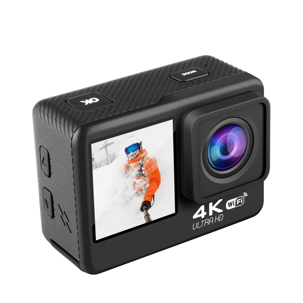 

4K sport camera wifi waterproof digital 24MP video camera with 4K EIS function