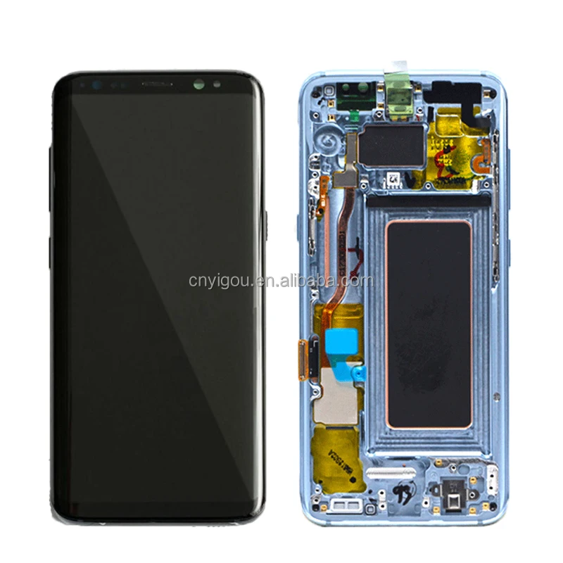 

Amoled for Samsung mobile Phone LCD Touch screen for Samsung Galaxy S8 Plus LCD, For Samsung S8+ G955F G955 LCD with frame
