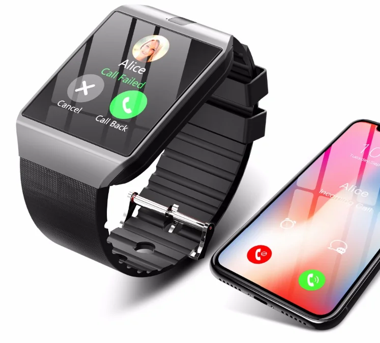 

New Hot sale Smart watch DZ09 Smartwatch with Camera BT Support Android IOS With Sim Card