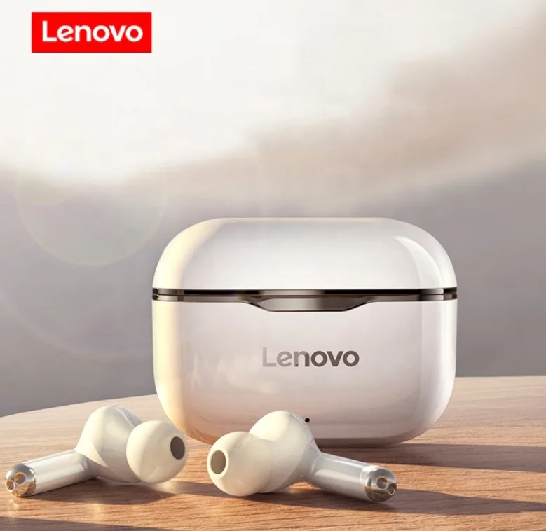 

TWS Earphones Lenovo LP1 5.0 Earbuds Wireless Charging Box 9D Stereo Sports Waterproof Headsets With Microphone