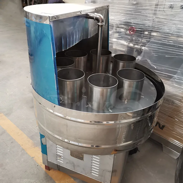 Small Commercial Model Semi Automatic Glass Beer Bottle Washing Machine