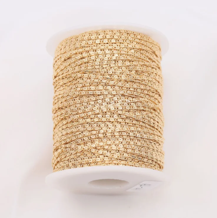 

XuQian Wholesale Jewelry Accessories Chains for Jewelry Making Spool