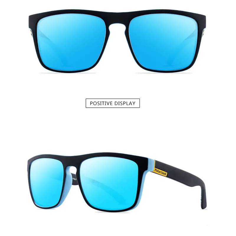 

Sunborry Custom Logo Polarized Retro Vintage PC Square Men Sports Driving Shades Sunglasses 2022