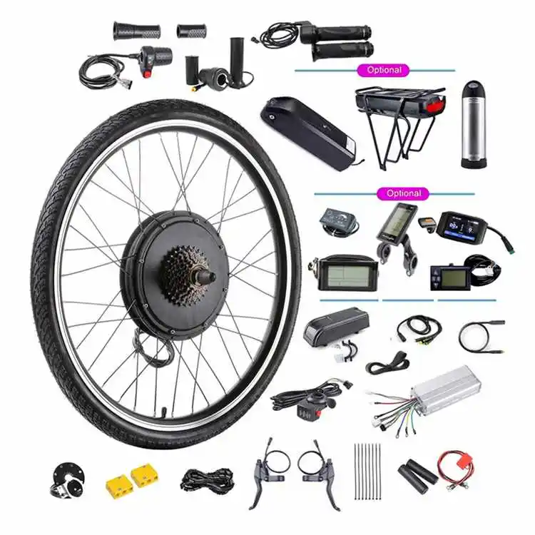 

48v 750w full suspension ebike conversion kit 28/27.5/26in wheel bicycle kit DIY